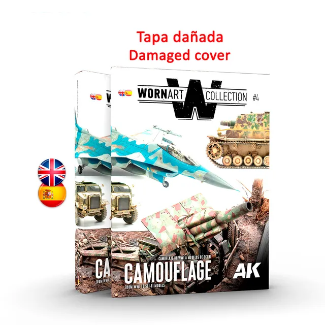 ak-interactive-worn-art-collection-issue-04-camouflage-copertina-danneggiata image 1