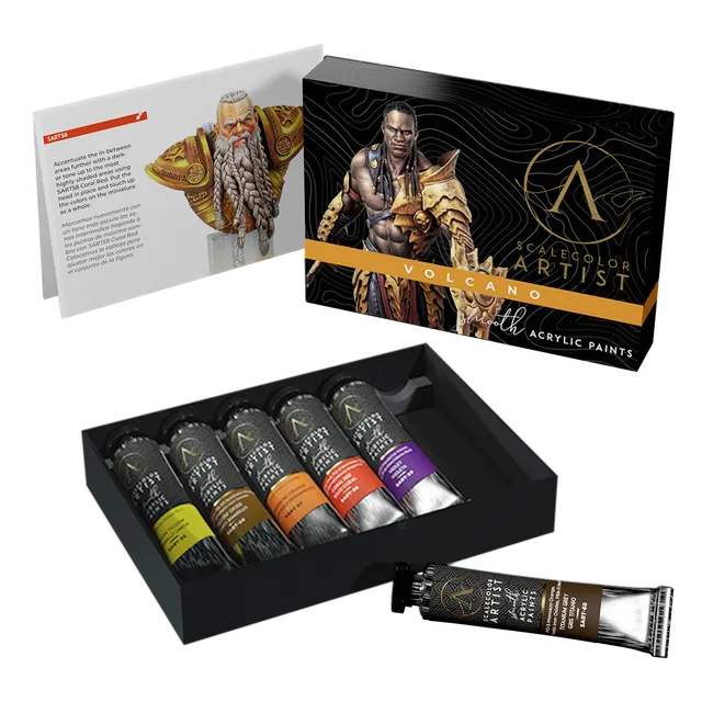 scale75-scalecolor-artist-volcano-set-di-pitture-acriliche image 1