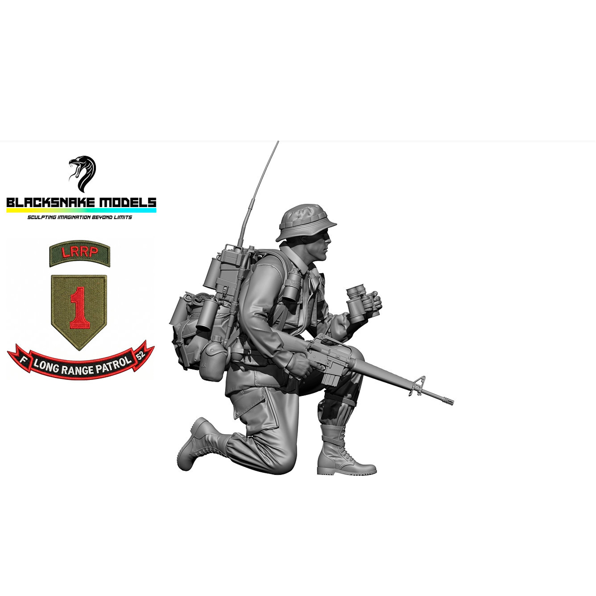 ak-interactive-1-35-1st-infantry-division-big-red-one-lrrp-wires-radio-operator- image 2