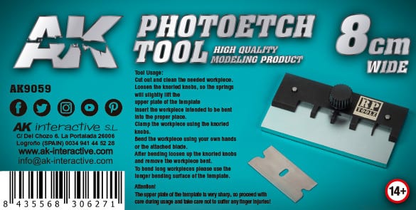 ak-interactive-8cm-photo-etched-folding-tool image 2