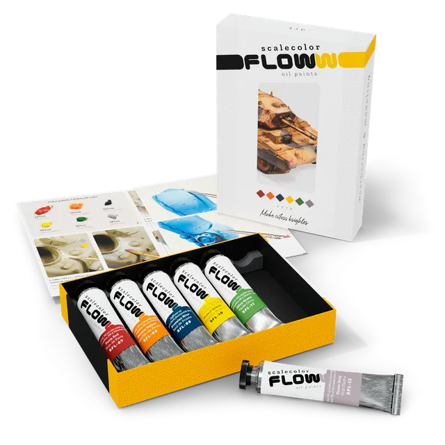 scale75-core-floww-oils-set-colori-a-olio-opachi-per-modellismo-e-belle-arti image 1