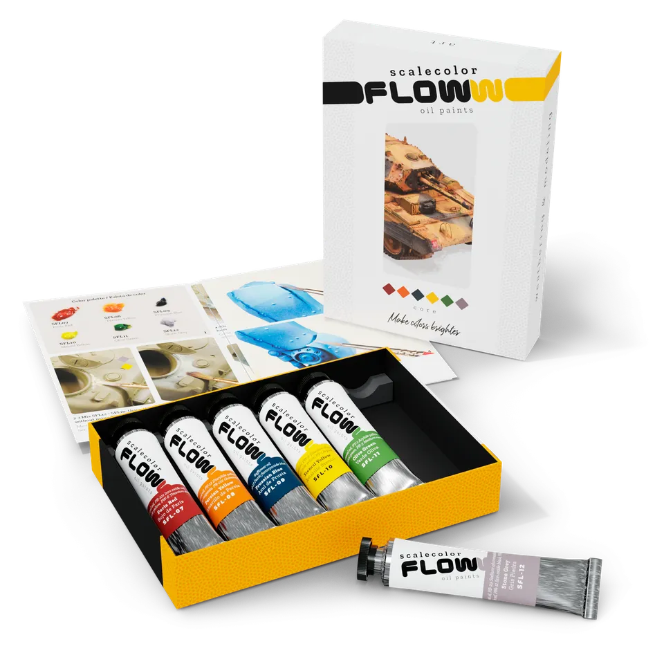 scale75-core-floww-oils-set-colori-a-olio-opachi-per-modellismo-e-belle-arti image 1