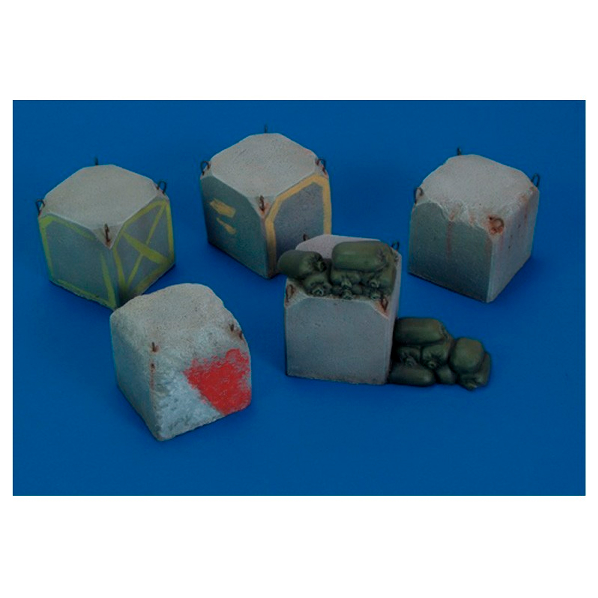 ak-interactive-israeli-concrete-roadblock-set-set-blocco-stradale-in-cemento-isr image 1
