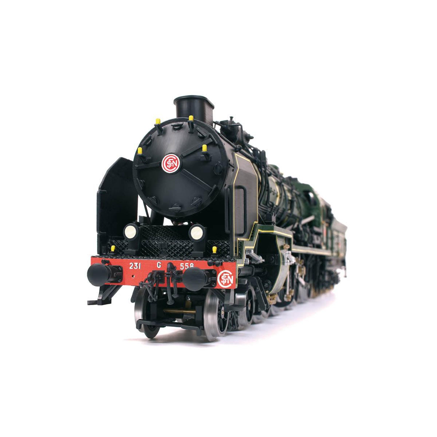 occre-pacific-231-kit-locomotiva-a-vapore-per-modellismo-ferroviario image 4