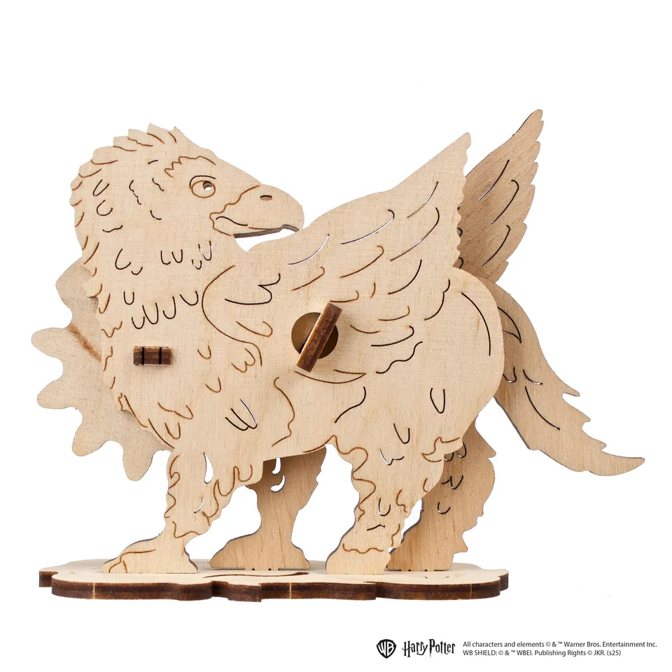 ugears-buckbeak-ippogrifo-modello-3d-da-colorare-in-legno-harry-potter image 1