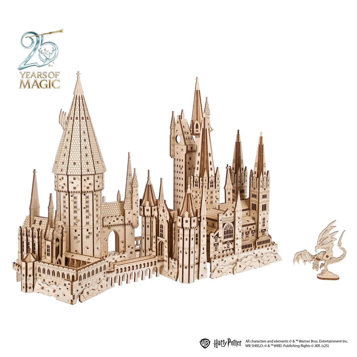 ugears-hogwarts-castle-kit-di-modellismo-in-legno-harry-potter image 2