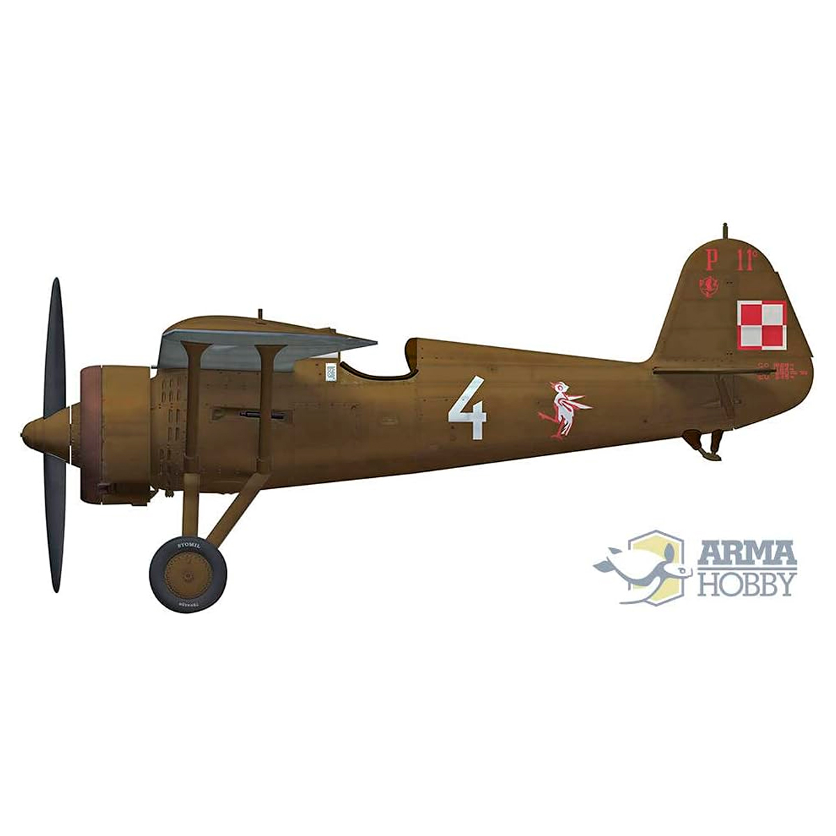 ak-interactive-1-48-pzl-p-11c-kit-modellismo-aereo-polacco-scala-1-48-2 image 2
