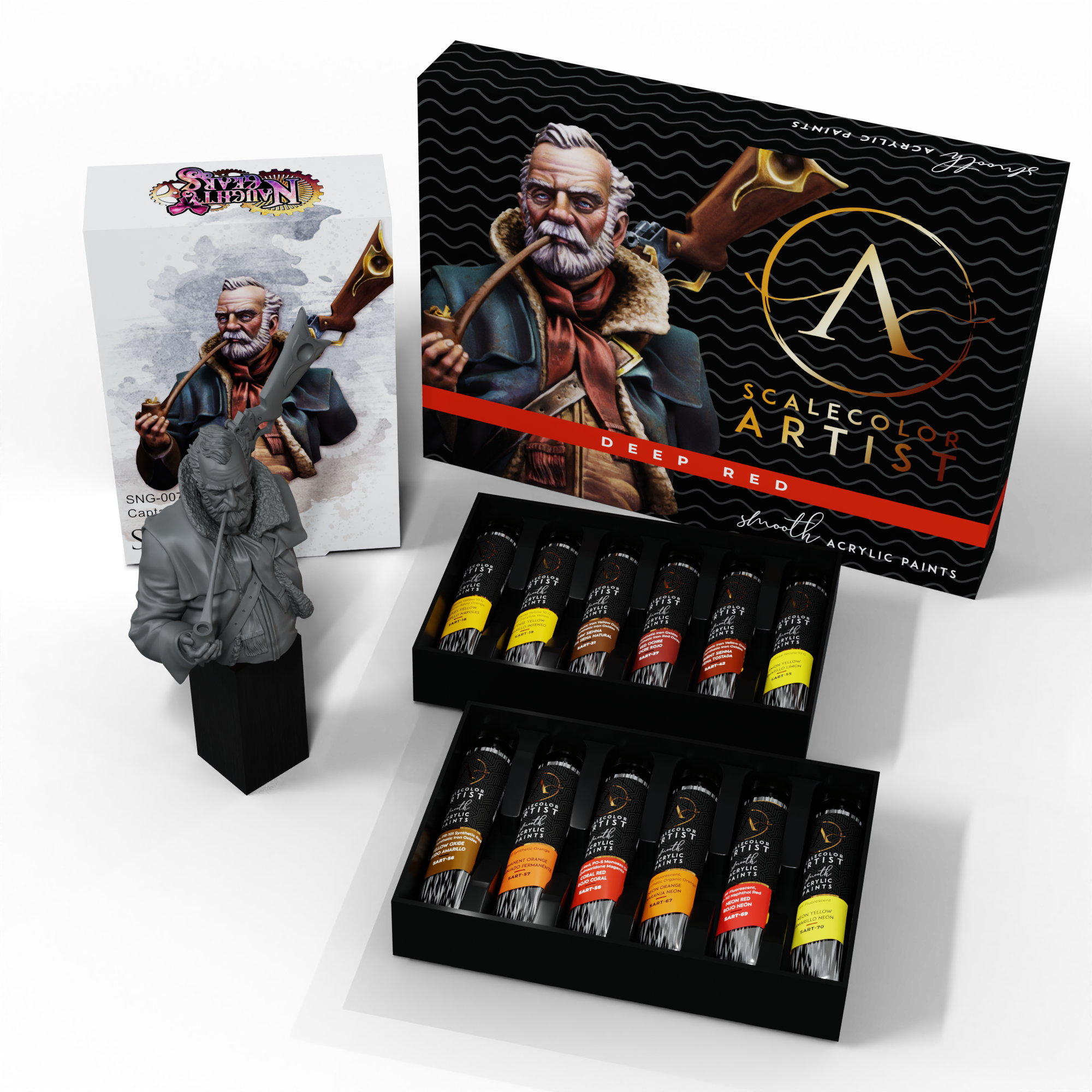 scale75-pack-deep-red-captain-ahab-set-colori-figura image 1