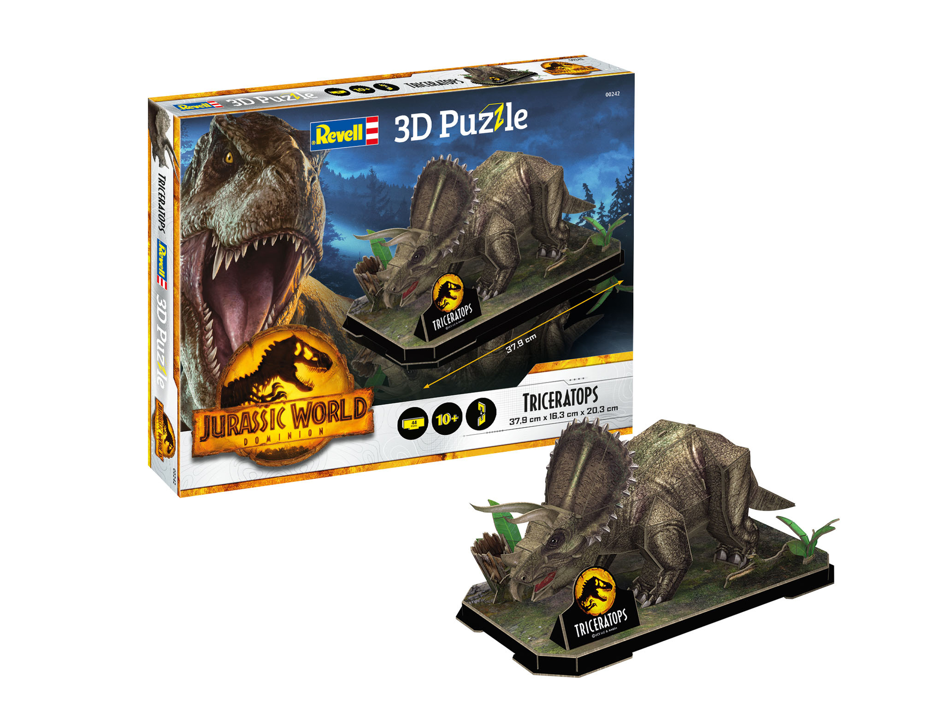 ak-interactive-3d-puzzle-jurassic-world-dominion-triceratops image 2