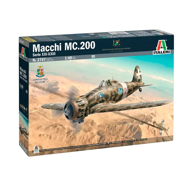 ak-interactive-1-48-macchi-mc-200-serie-xxi-xxii-kit-modellismo-aereo-italiano image 1