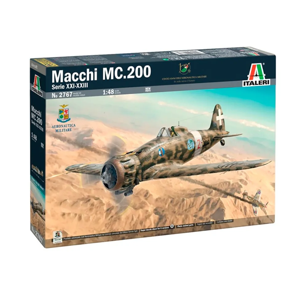 ak-interactive-1-48-macchi-mc-200-serie-xxi-xxii-kit-modellismo-aereo-italiano image 1