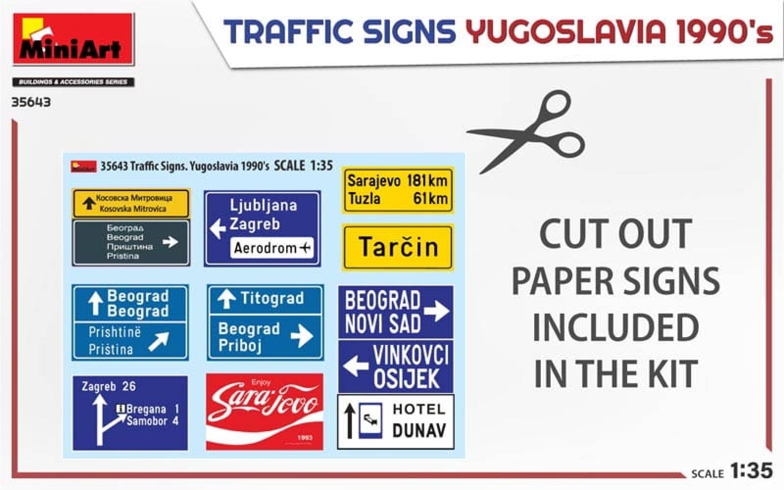 ak-interactive-1-35-traffic-signs-yugoslavia-1990s-set-segnali-stradali-in-scala image 6