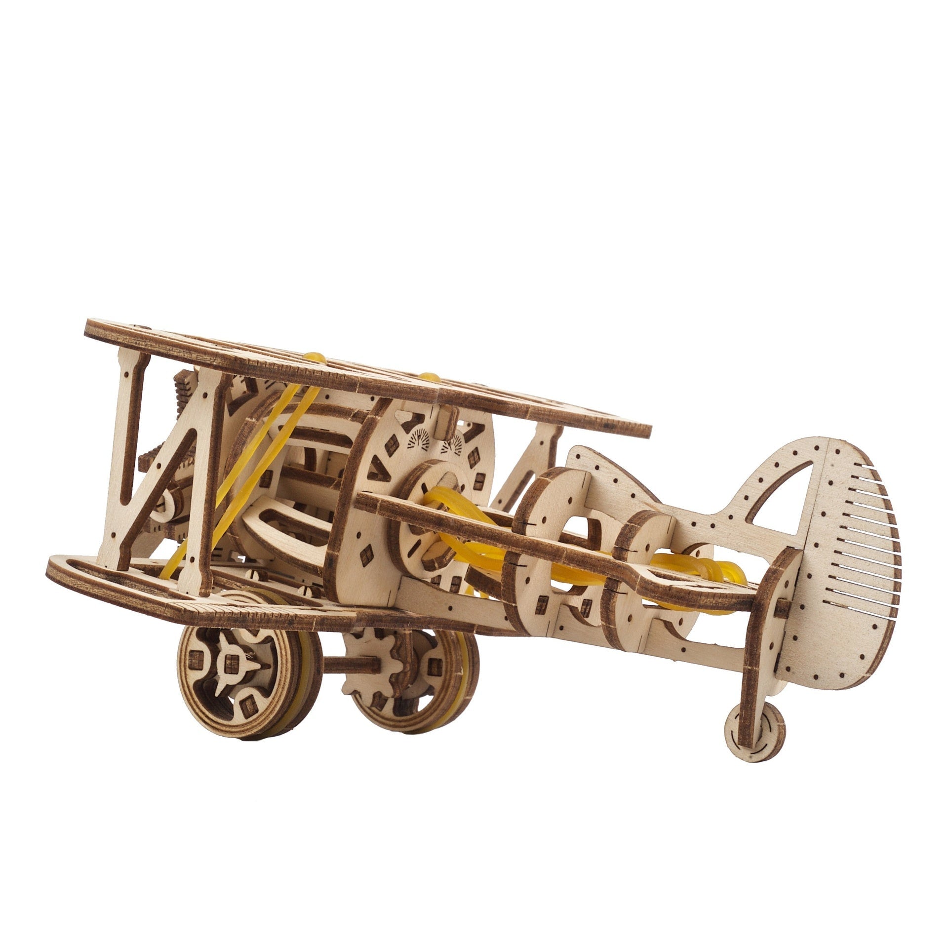 ugears-mini-biplane-aereo-biplano-in-legno-u-mini-da-costruire image 3
