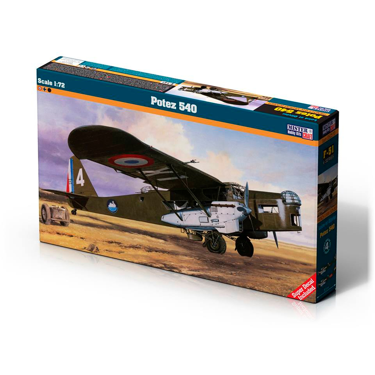 ak-interactive-1-72-potez-540-kit-aereo-francese-da-costruire image 1