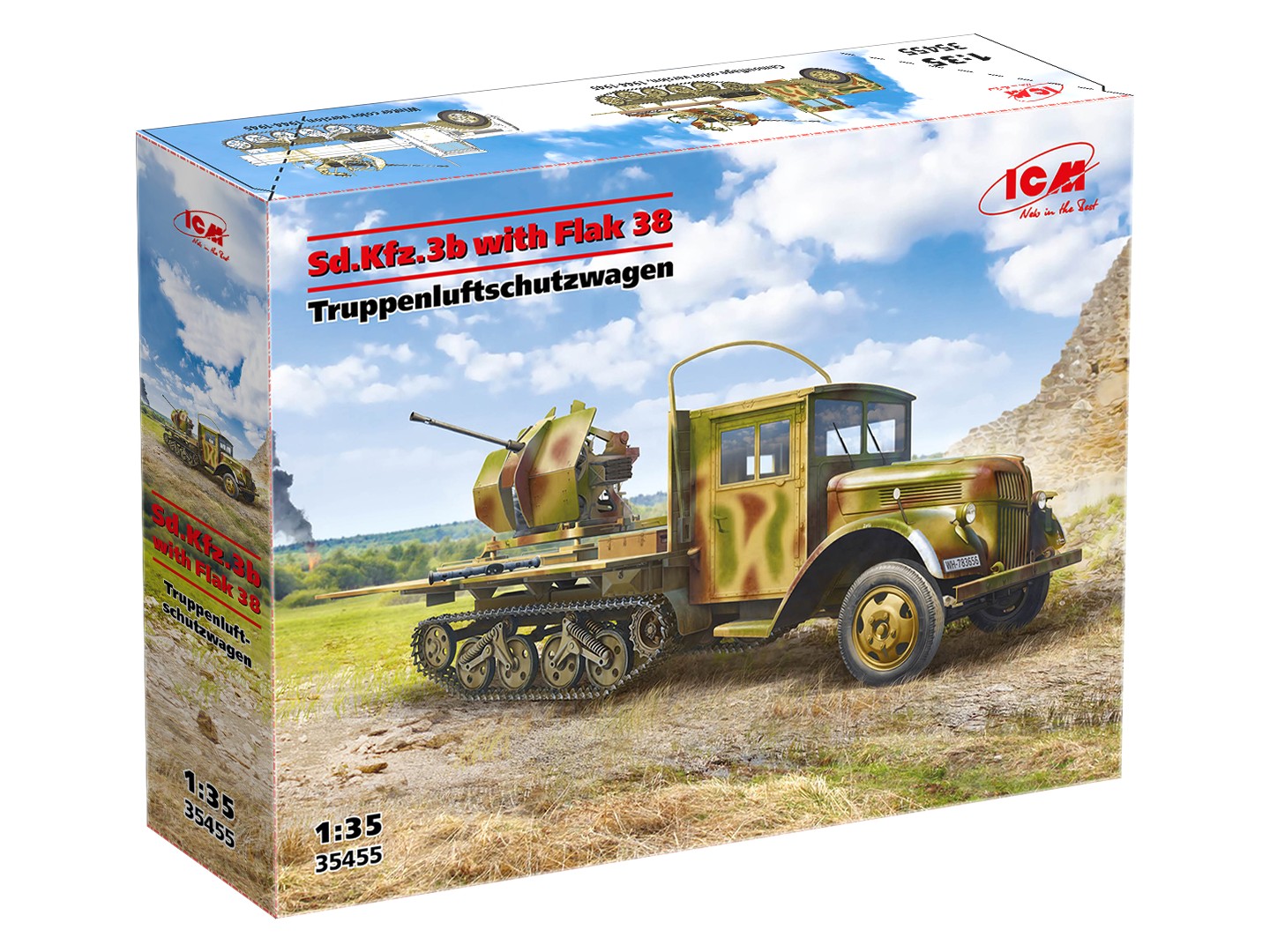 ak-interactive-sd-kfz-3b-con-flak-38-truppenluftschutzwagen-kit-1-35 image 2
