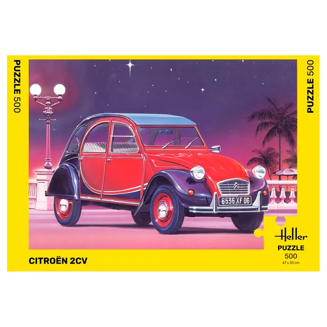 ak-interactive-puzzle-citroen-2cv-500-pezzi image 1