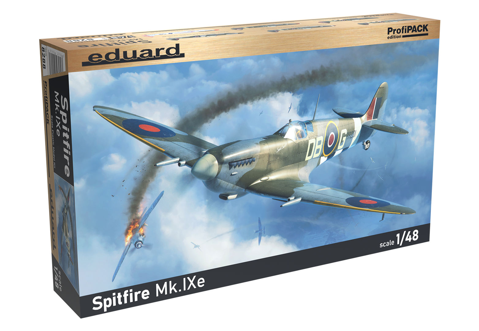 ak-interactive-spitfire-mk-ixe-scala-1-48-kit-modellismo-aeronautico image 3