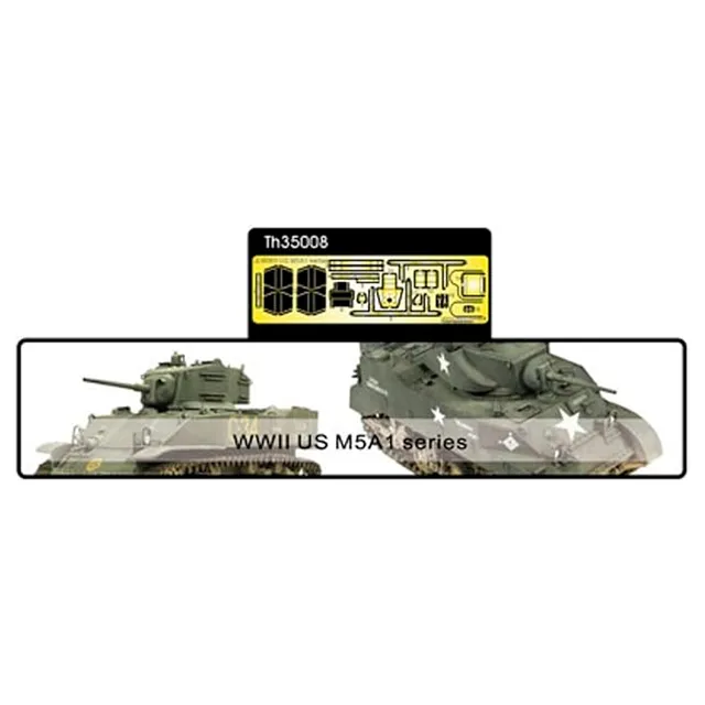 ak-interactive-set-di-parti-fotincise-1-35-per-carro-armato-leggero-us-m5a1-ligh image 1
