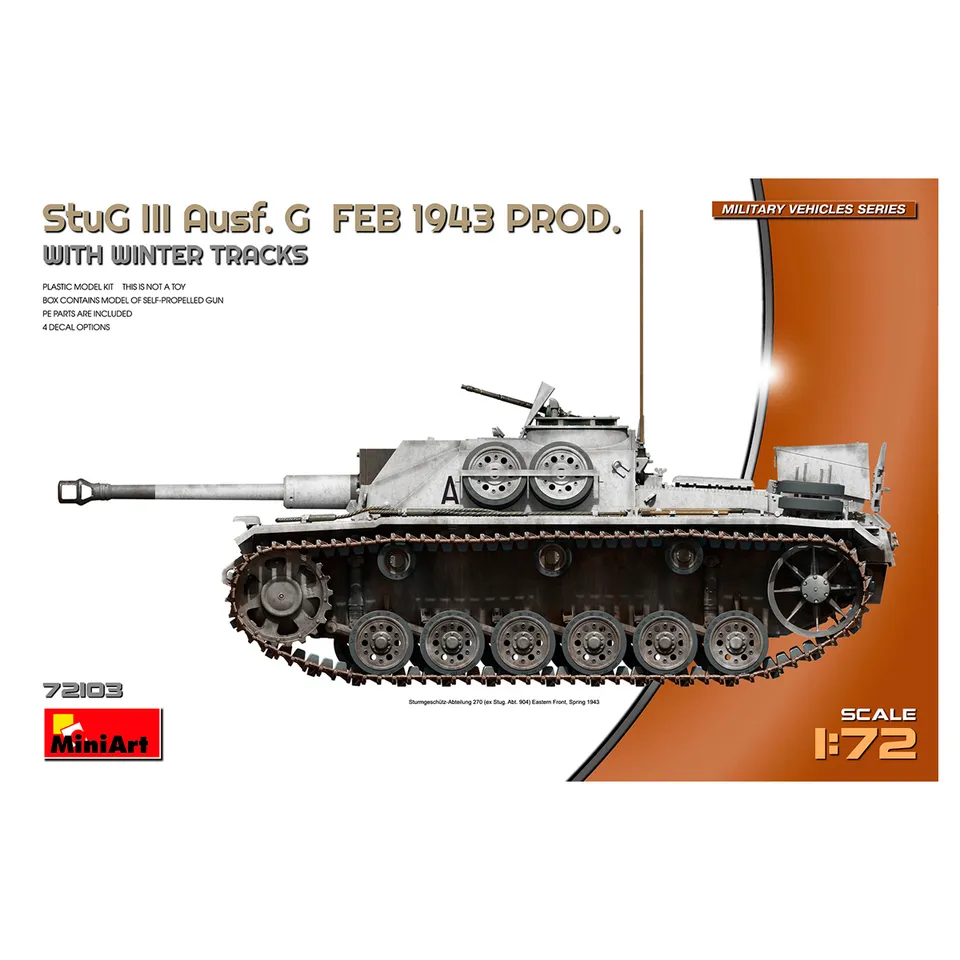 ak-interactive-1-72-stug-iii-ausf-g-feb-1943-prod-w-winter-tracks-kit-modellismo image 1
