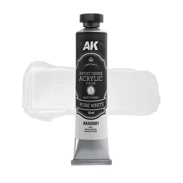 ak-interactive-bianco-puro-colore-acrilico-denso-artistico-per-modellismo-e-bell image 1