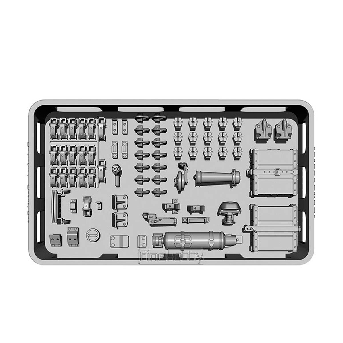 ak-interactive-panzer-i-detail-set-set-di-dettagli-1-35-per-tipo-a-b image 1