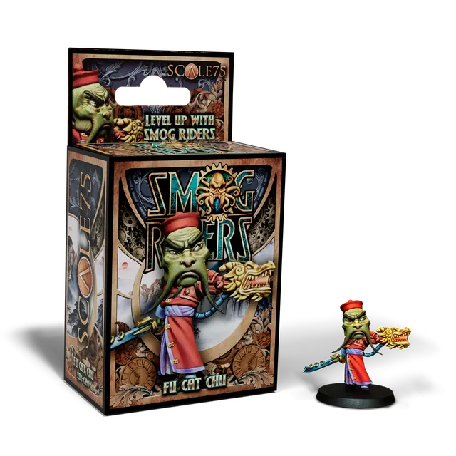 scale75-the-smog-riders-fu-cat-chu-35mm-miniatura-chibi-in-resina-da-montare-e-d image 1
