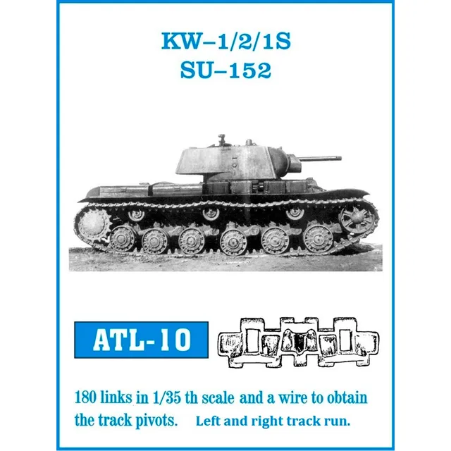 ak-interactive-1-35-metal-tracks-kv-1-2-1s-su-152 image 1