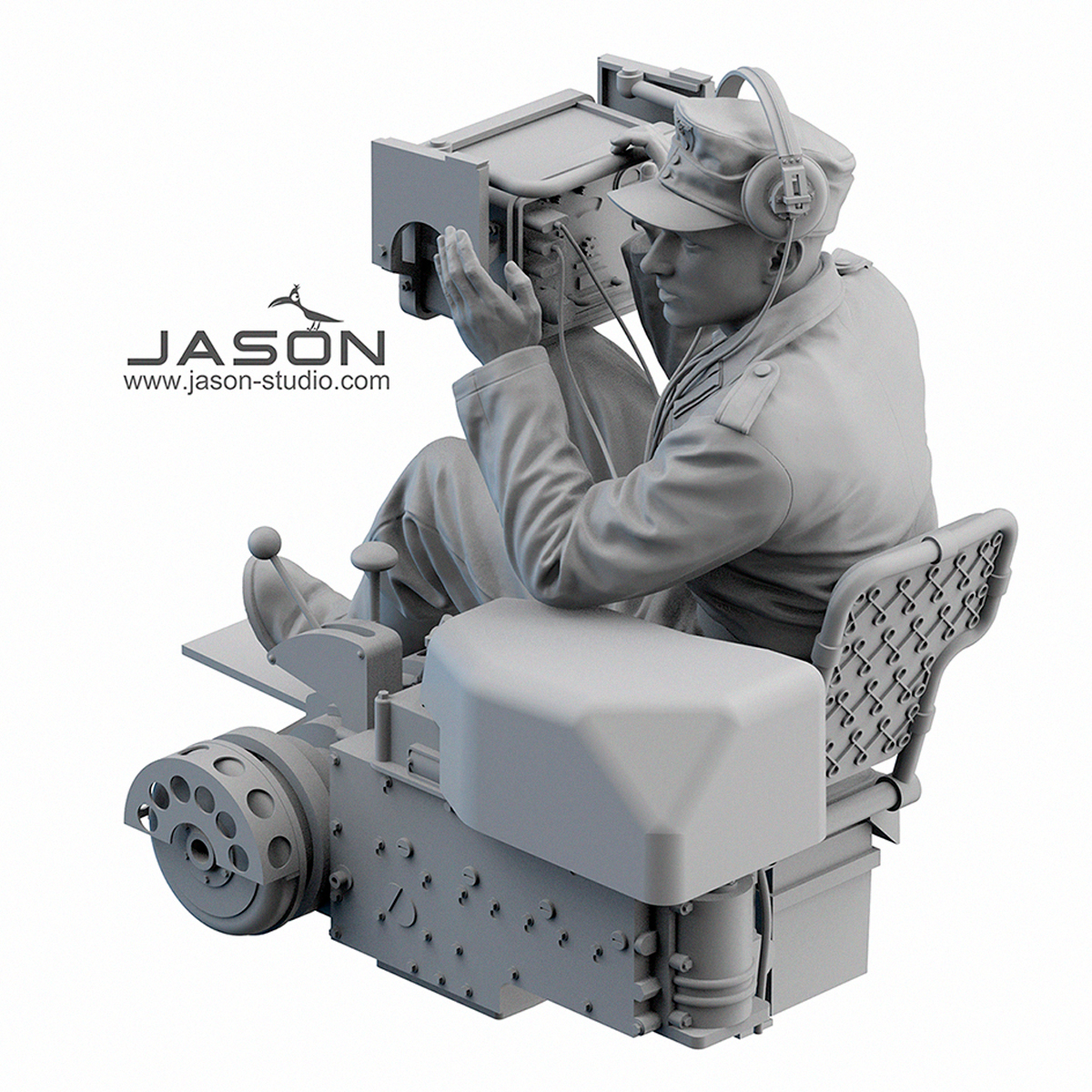 ak-interactive-1-16-german-sd-kfz-250-1-ausf-a-half-track-radio-operator-kit-mod image 4