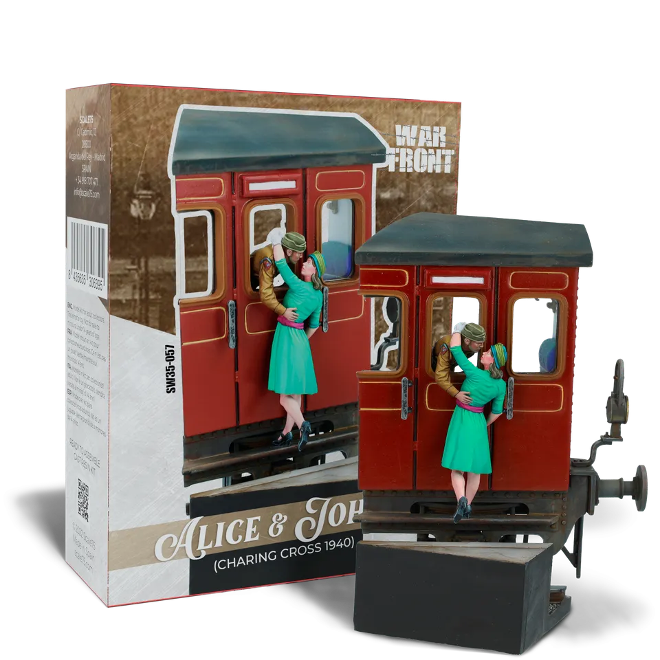 scale75-charing-cross-1940-alice-and-johnny-figura-1-35-resina image 1