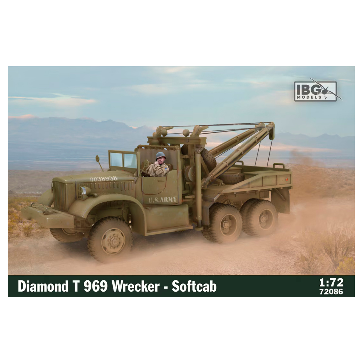 ak-interactive-diamond-t-969-wrecker-softcab-1-72-kit-di-modellismo image 1