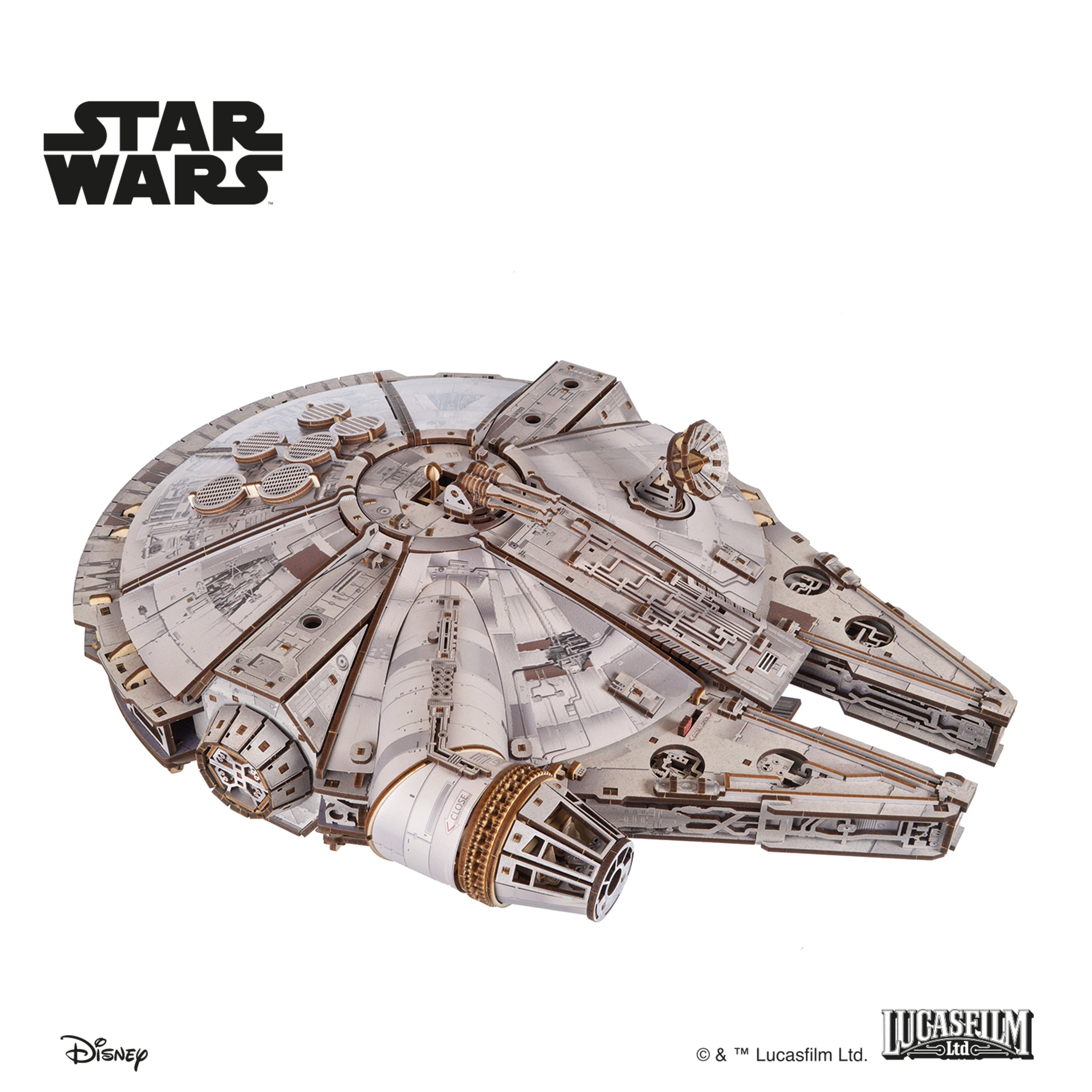 ugears-millennium-falcon-star-wars-1-75-astronave-da-costruire image 7