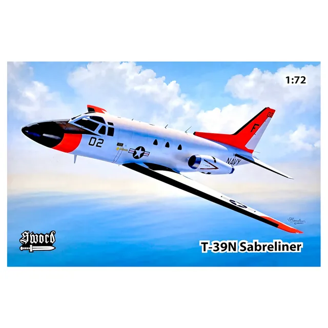 ak-interactive-t-39n-sabreliner-1-72-kit-di-modellismo-aereo-militare image 1