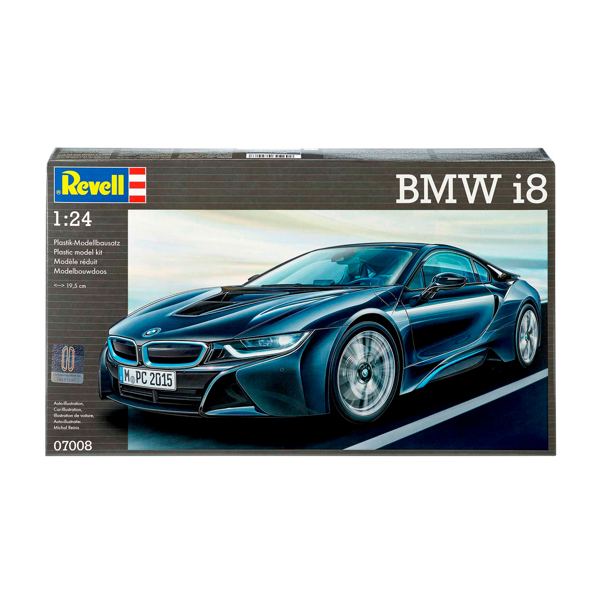 ak-interactive-bmw-i8-1-24-kit-modellismo-auto-sportiva-da-costruire image 1