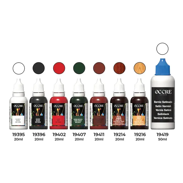 occre-set-colori-acrilici-nave-gj-a-8-barattoli-vernice-satinata image 1