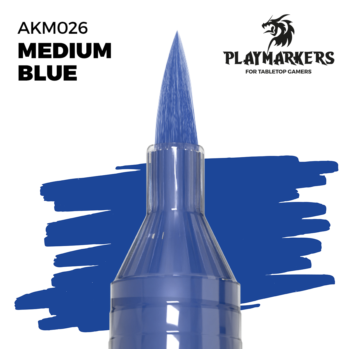 ak-interactive-playmarker-medium-blue-pennarello-per-modellismo image 1