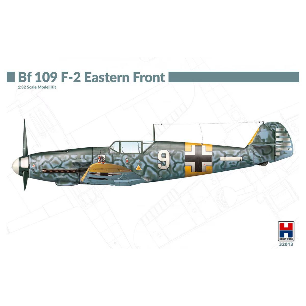 ak-interactive-bf-109-f-2-eastern-front-1-32-kit-di-modellismo-aereo image 1