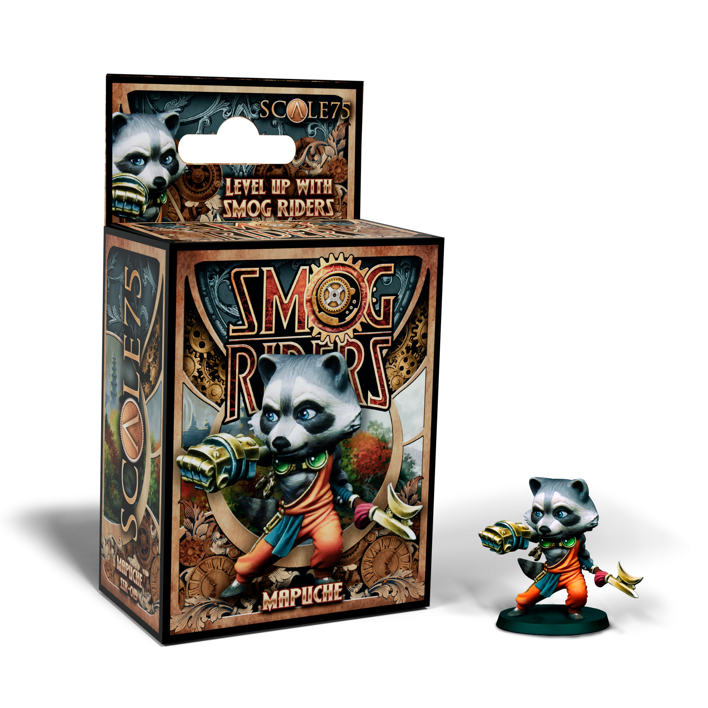 scale75-mapuche-35mm-the-smog-riders-miniatura-in-resina-da-dipingere image 1