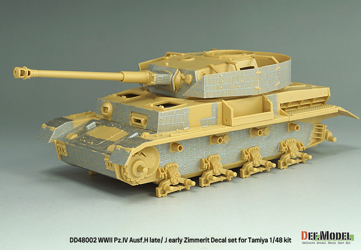 ak-interactive-wwii-pz-iv-ausf-h-late-j-early-zimmerit-decal-set-1-48-per-tamiya image 5