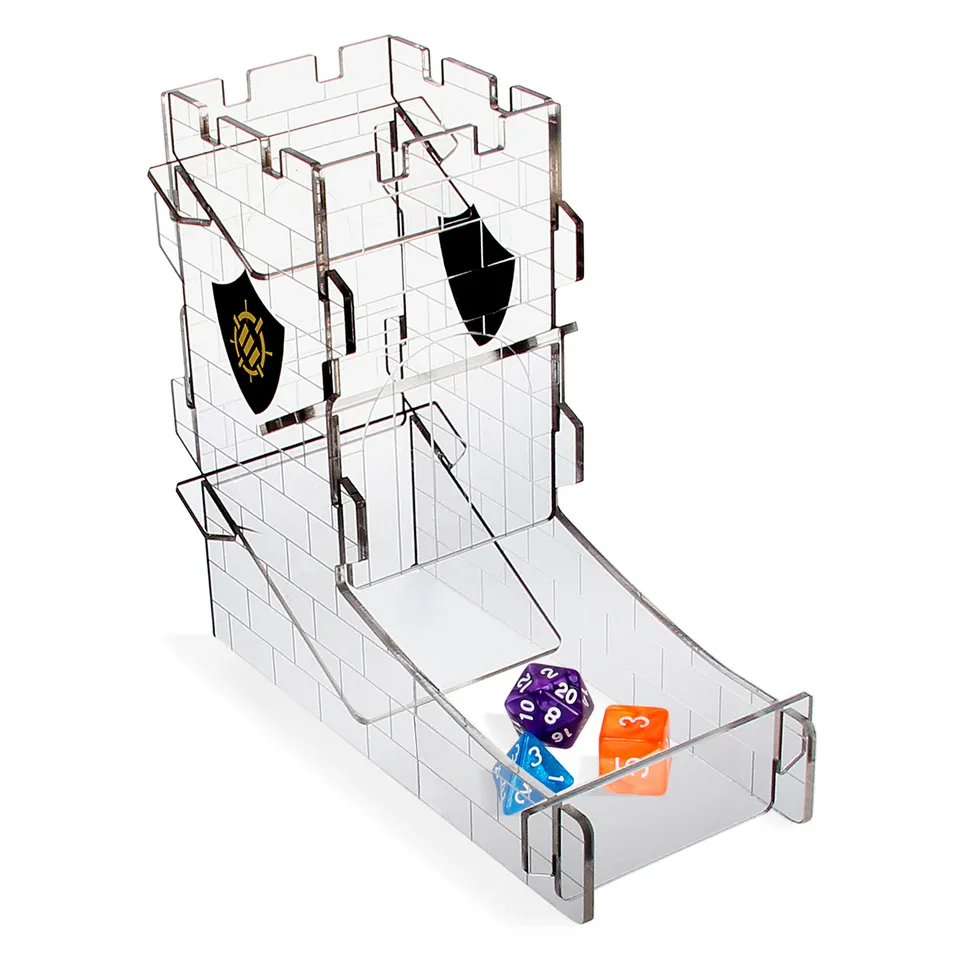 enhance-dice-tower-e-dice-tray-per-giochi-di-ruolo-da-tavolo-con-design-a-castel image 1