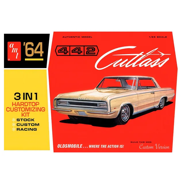 ak-interactive-1-25-oldsmobile-1964-cutlass-442-hardtop image 1