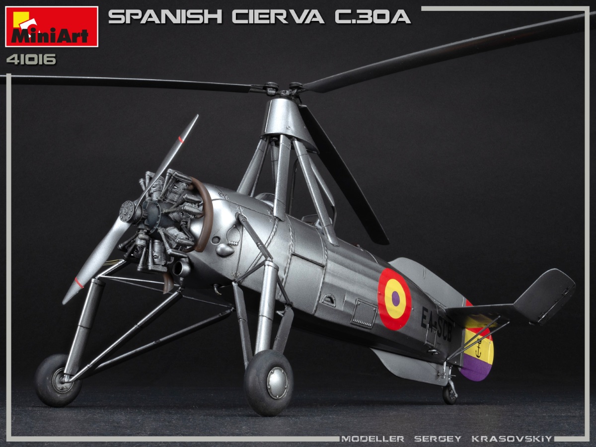 ak-interactive-cierva-c-30a-spanish-1-35-kit-modellismo-elicottero-autogiro image 3