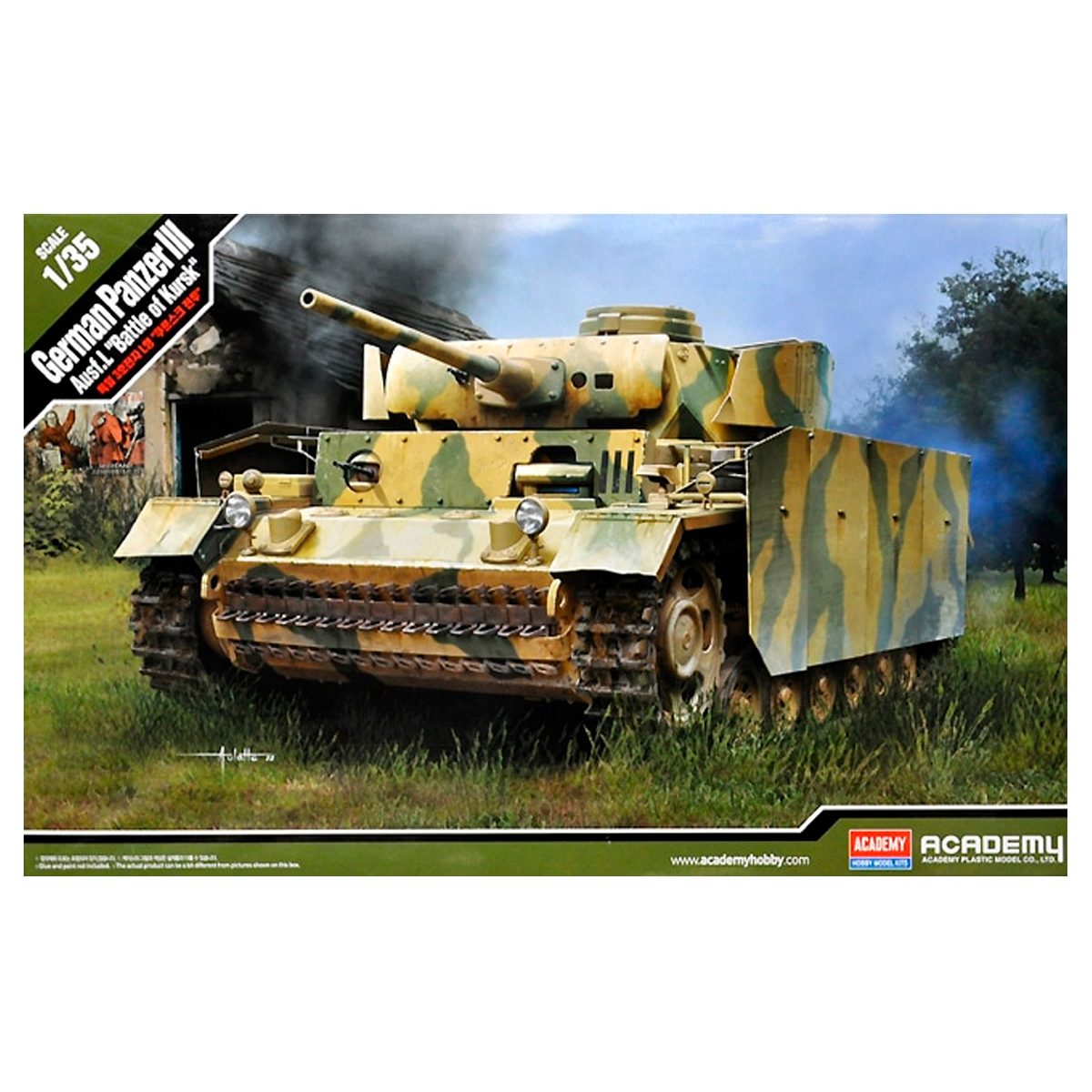ak-interactive-german-panzer-iii-ausf-l-carro-armato-1-35 image 1