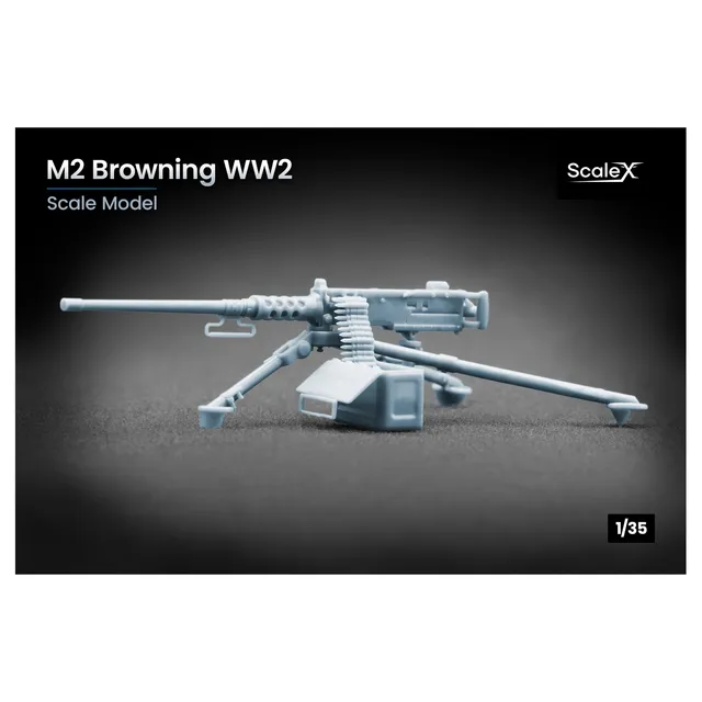 ak-interactive-m2-browning-ww2-1-35-mitragliatrice-modellismo-militare image 1