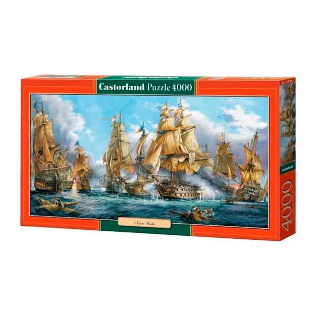 ak-interactive-puzzle-4000-pezzi-naval-battle-puzzle-battaglia-navale image 1