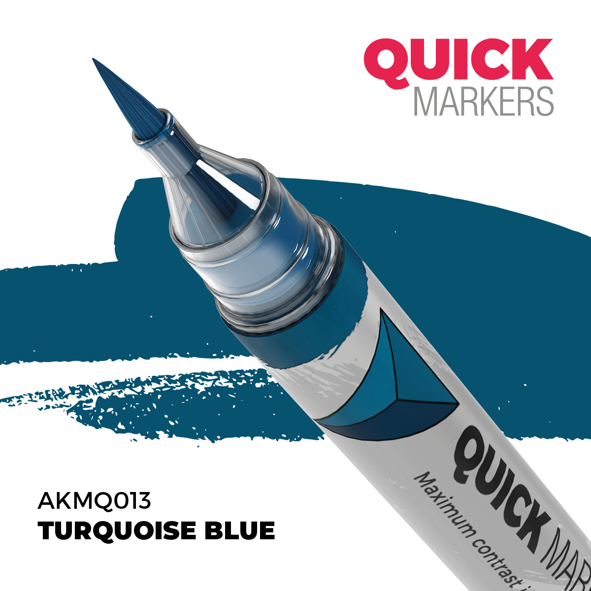 ak-interactive-azul-turquesa-quick-marker-per-modellismo image 1