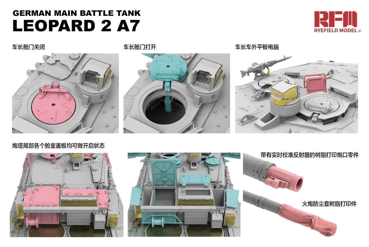 ak-interactive-german-mbt-leopard-2a7-w-workable-tracks-1-35 image 5