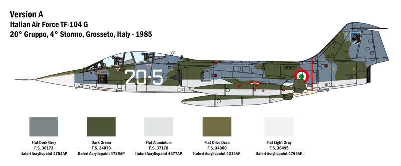 ak-interactive-1-32-tf-104-g-starfighter-kit-aereo-da-caccia-scala-1-32 image 8