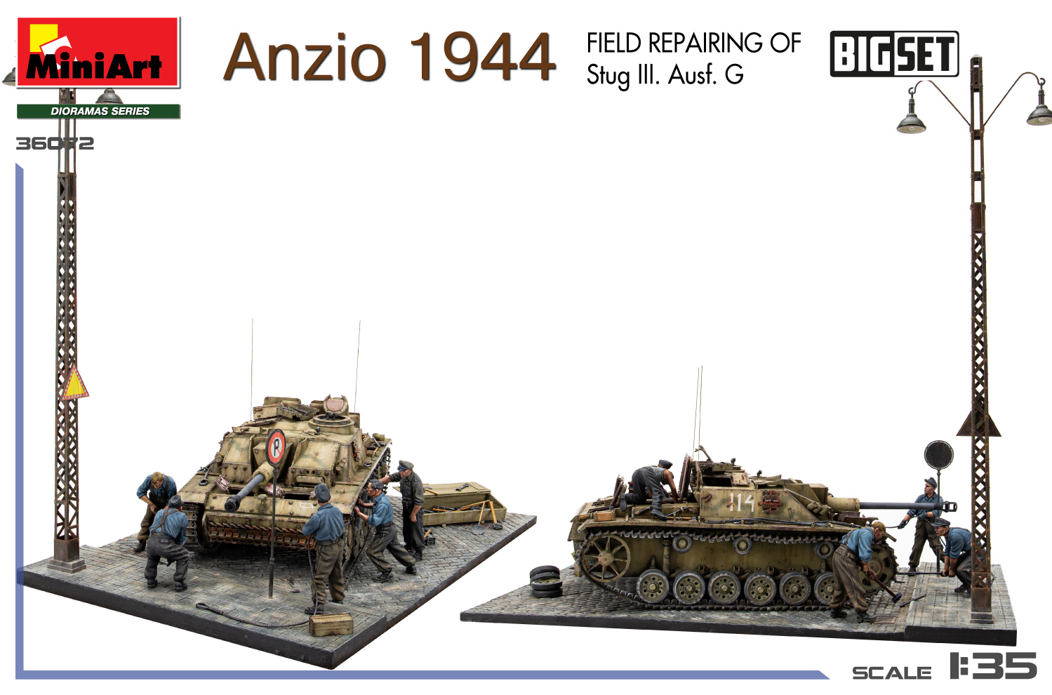 ak-interactive-1-35-anzio-1944-field-repairing-stug-iii-ausf-g-big-set image 7