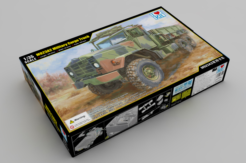 ak-interactive-m923a2-military-cargo-truck-1-35-kit-camion-militare image 4