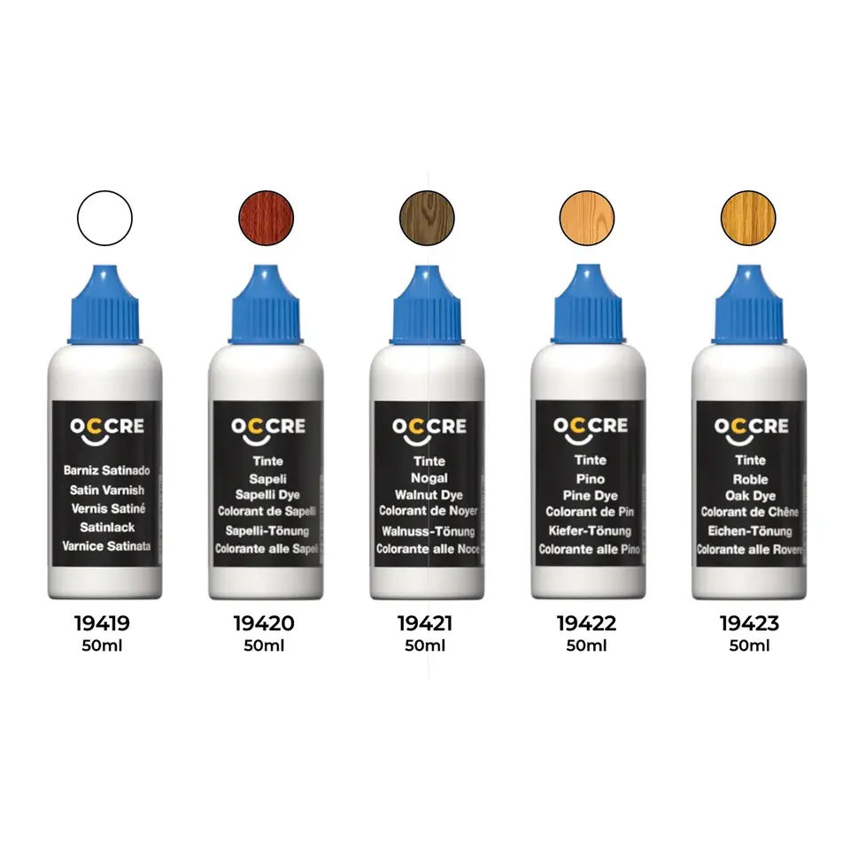 occre-pack-tintura-e-vernice-acrilica-50-ml-5-pezzi image 1